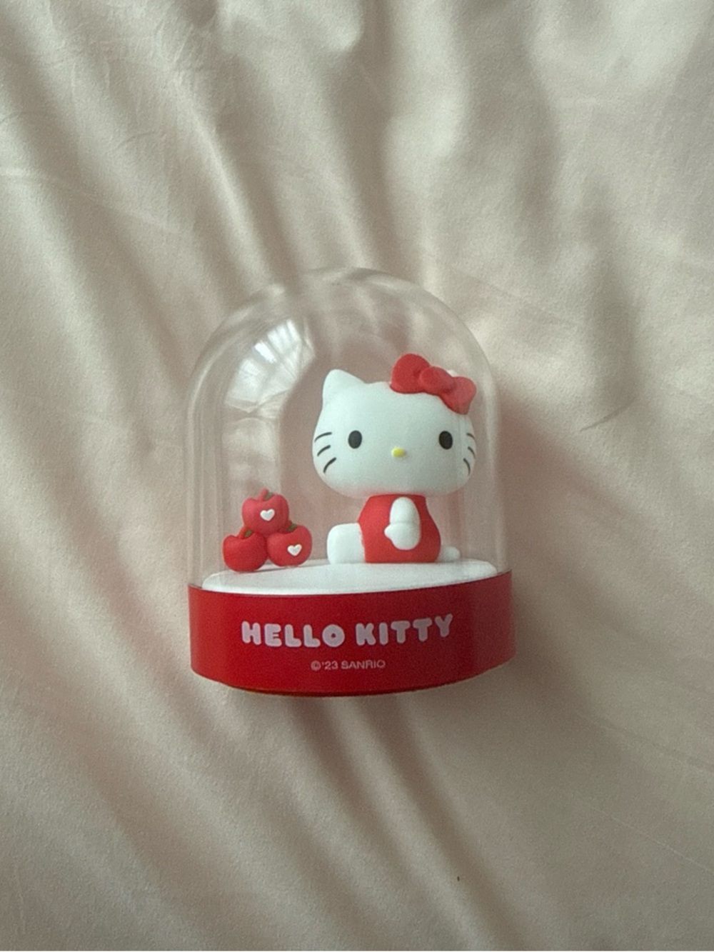 Sanrio Hello Kitty Red and White Apple Collection Night Light